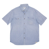 CARHARTT Relaxed Fit Mens Worker Shirt Blue XL