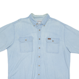 CARHARTT Mens Worker Shirt Blue XL