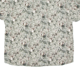 REDHEAD Mens Shirt Grey Crazy Pattern 2XL
