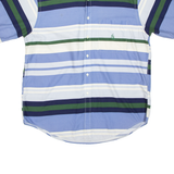 NAUTICA Mens Shirt Blue Striped L