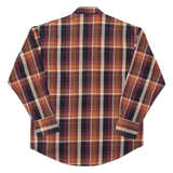 WRANGLER Mens Shirt Red Check Long Sleeve L