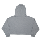 DKNY Cropped Womens Grey Hoodie L