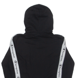 CHAMPION Cropped Womens Black Hoodie S