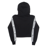 CHAMPION Cropped Womens Black Hoodie S