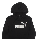PUMA Mens Black Hoodie Full Zip S