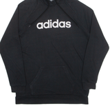 ADIDAS Oversized Womens Black Hoodie S