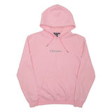 CHAMPION Womens Pink Hoodie S