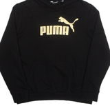 PUMA Womens Black Hoodie L