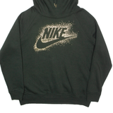 NIKE Snood Womens Green Hoodie L