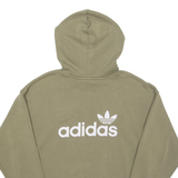 ADIDAS Womens Green Hoodie UK 6