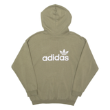 ADIDAS Womens Green Hoodie UK 6