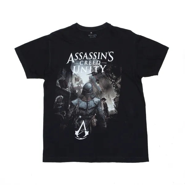 BIOWORLD Assassin's Creed Unity Gaming Black Short Sleeve T-Shirt Mens S