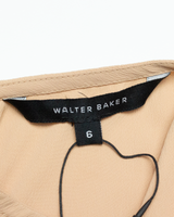 WALTER BAKER Womens Day Dress Pink Long Sleeve Knee Length M