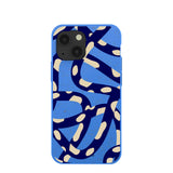 Electric Blue Noodles iPhone 13 Mini Case