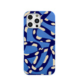 Electric Blue Noodles iPhone 16 Pro Max Case