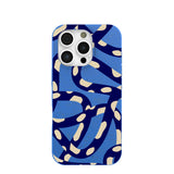 Electric Blue Noodles iPhone 16 Pro Case