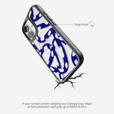 Clear Noodles iPhone 17 Case With Noir Ridge (MagSafe included)