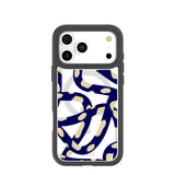 Clear Noodles iPhone 17 Pro Max Case With Noir Ridge (MagSafe included)