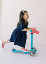 Organic cotton girls dress -Navy