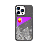 Night Panorama Black Phone Case Card Holder