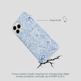 Powder Blue Ocean Charms iPhone 11 Pro Case