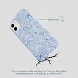 Powder Blue Ocean Charms iPhone 11 Case