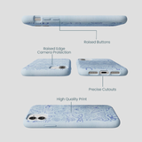Powder Blue Ocean Charms iPhone 11 Case