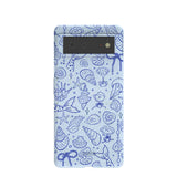 Powder Blue Ocean Charms Google Pixel 6 Case