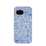 Powder Blue Ocean Charms Google Pixel 9a Case