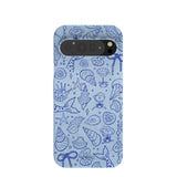 Powder Blue Ocean Charms Google Pixel 9 Pro XL Case