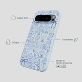 Powder Blue Ocean Charms Google Pixel 9/9 Pro Case