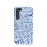 Powder Blue Ocean Charms Samsung Galaxy S23+(Plus) Case