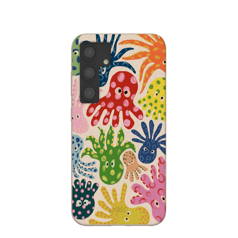Seashell Octopi Samsung Galaxy S24 Case
