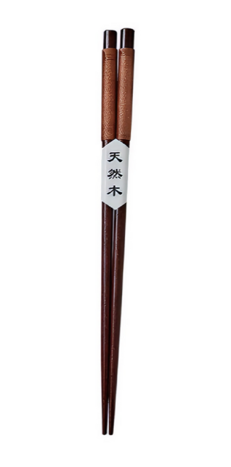Anygleam Brown Winding 10pairs Wooden Sushi Sticks Food Kitchen Tableware