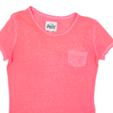 SUPERDRY Womens T-Shirt Pink M