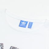 ADIDAS ORIGINALS Womens T-Shirt White UK 8