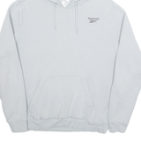 REEBOK Mens Grey Hoodie M