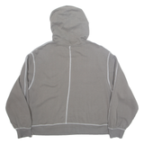 CALVIN KLEIN Sleepwear Womens Grey Hoodie L