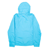 THE NORTH FACE Womens Raincoat Blue Nylon Hooded M