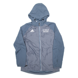 ADIDAS De La Salle University Mens Jacket Grey Hooded M