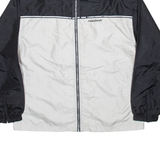 REEBOK Mens Track Jacket White Colourblock L