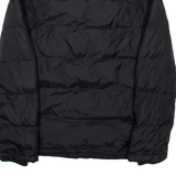 TOMMY HILFIGER Mens Puffer Coat Black Nylon S