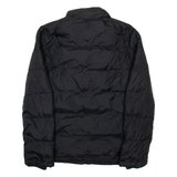 TOMMY HILFIGER Mens Puffer Coat Black Nylon S