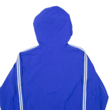 DKNY Mens Track Jacket Blue Hooded M