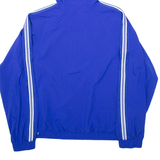 DKNY Mens Track Jacket Blue Hooded M