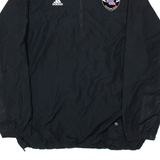 ADIDAS Colorado Youth Soccer Mens Anorak Jacket Black USA M