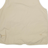 PULL&BEAR Mens Chore Gilet Beige Nylon L