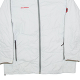MAMMUT Womens Puffer Coat Grey Hooded L