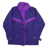 MAMMUT Balance Project Womens Parka Coat Purple Hooded L