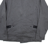 YALOUZ Mens Blazer Jacket Grey M